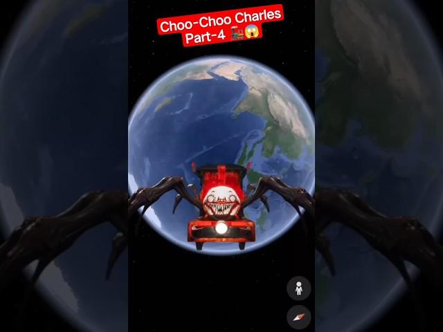 Choo-Choo Charles Part-4 On Google Earth  #shorts #youtubeshorts #viralshort #choochoocharles