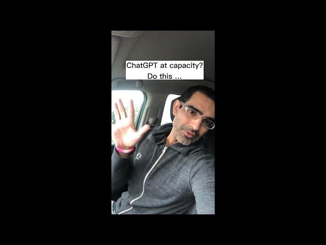 How to FIX ChatGPT is at Capacity Error (Funny But 100% WORKING!)