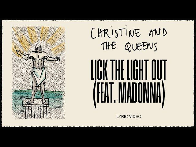 Christine and the Queens - Lick the light out (feat. Madonna) (Lyric Video)