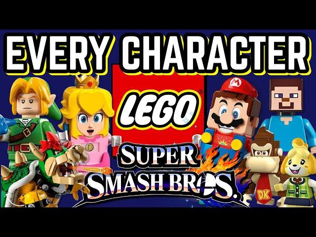 LEGO Super Smash Bros. - Every Character With a Figure