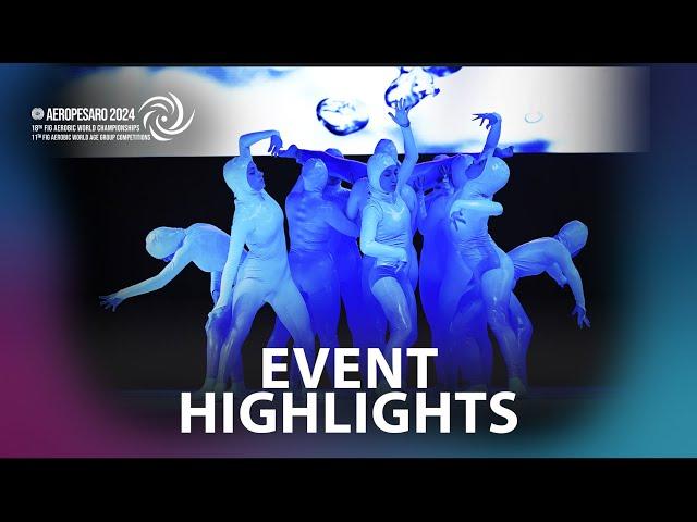 2024 Aerobic Gymnastics World Championships, Pesaro (ITA) - Event Highlights