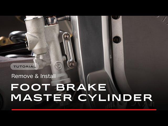 Remove and Install Foot Brake Master Cylinder - Stark VARG