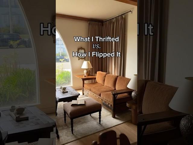 What I Thrifted vs. How I Flipped It  #diy