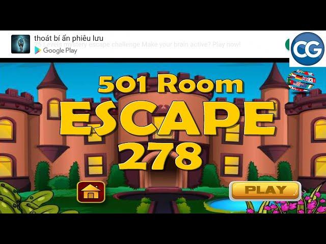 [Walkthrough] Classic Door Escape level 278 - 501 Room escape 278 - Complete Game