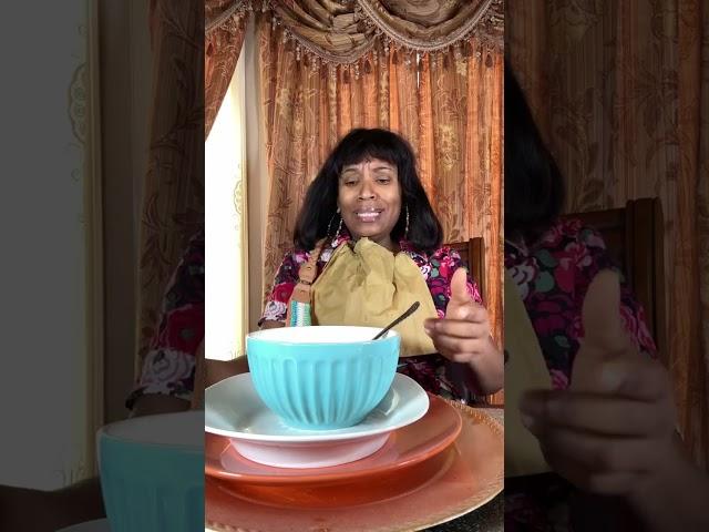 When a Jamaican orders soup in America for the first time. #juliemango #jamaicancomedy