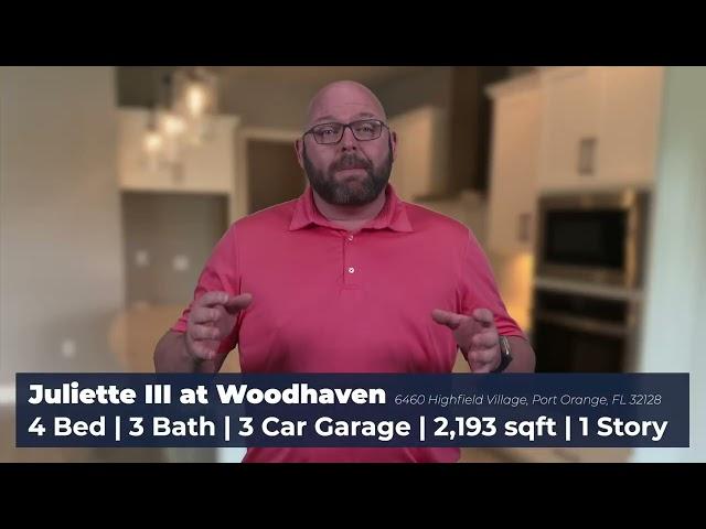 ICI Homes | Juliette III at Woodhaven | Tison King