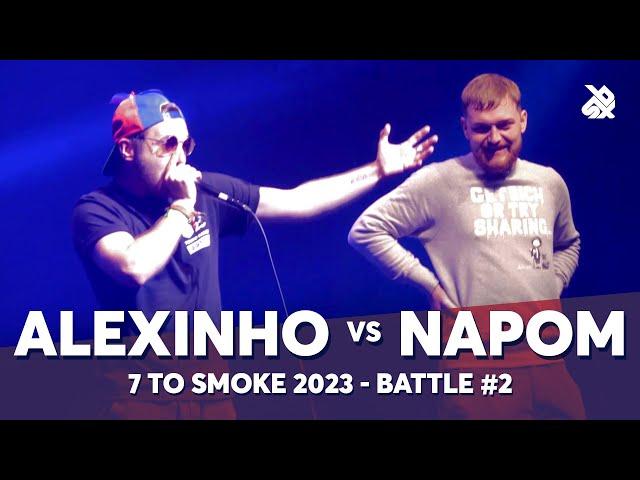 Alexinho  vs NaPoM  | GRAND BEATBOX BATTLE 2023: 7 TO SMOKE | Battle 2