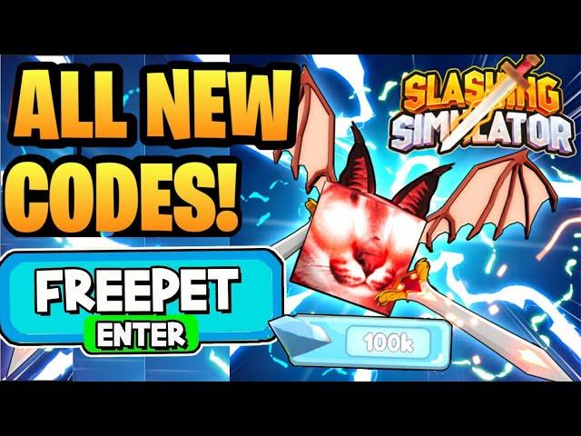 ALL NEW WORKING CODES FOR SLASHING SIMULATOR IN 2022! ROBLOX SLASHING SIMULATOR CODES