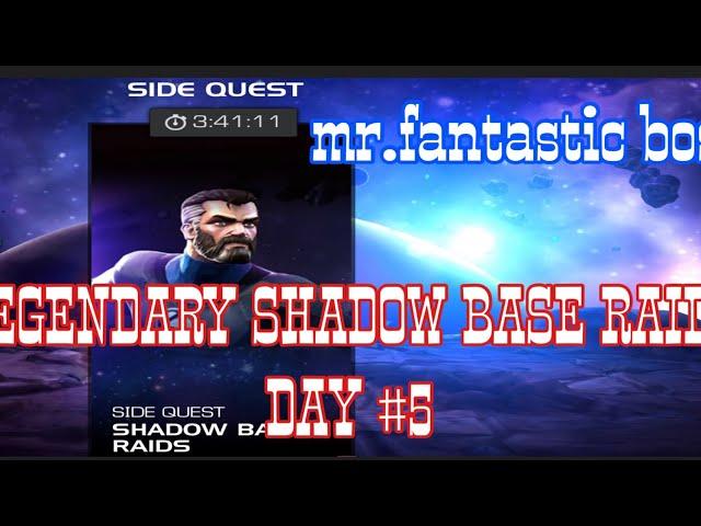 Legendary Shadow Base Raids Day 5  Marvel Contest Of Champions