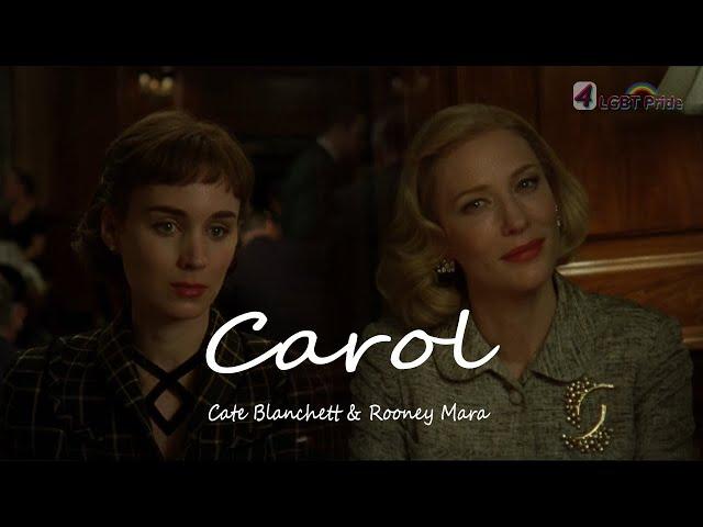 The Lesbian Movie 'Carol' - Love and Freedom in 1950s America. (Full Montage)