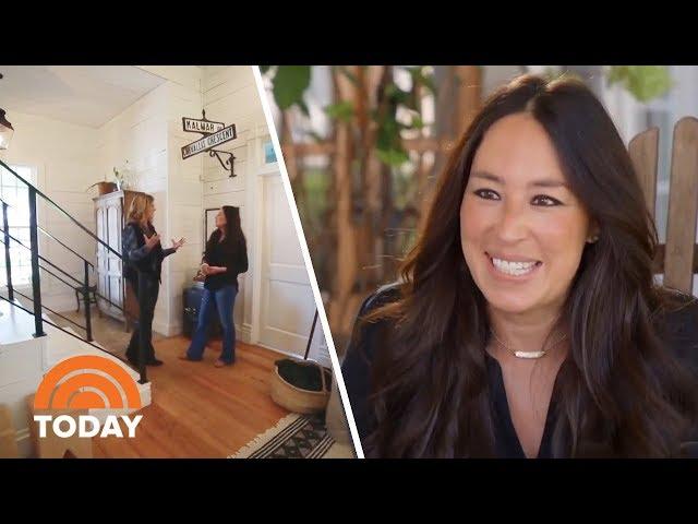 Fixer Upper Star Joanna Gaines Gives A Tour Of Her Family Farmhouse | TODAY