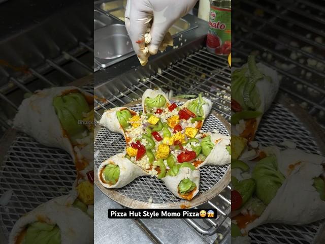 Pizza Hut Style Momo Pizza|| Indian Street Food