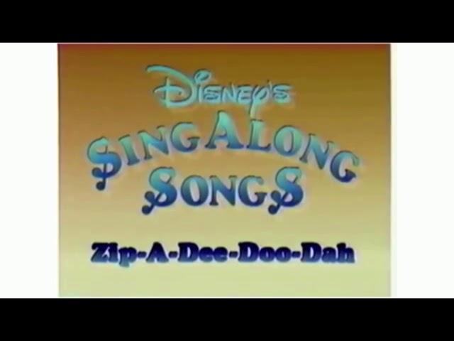 Disney’s Sing Along Songs End Credits (1986-1994) in G Major