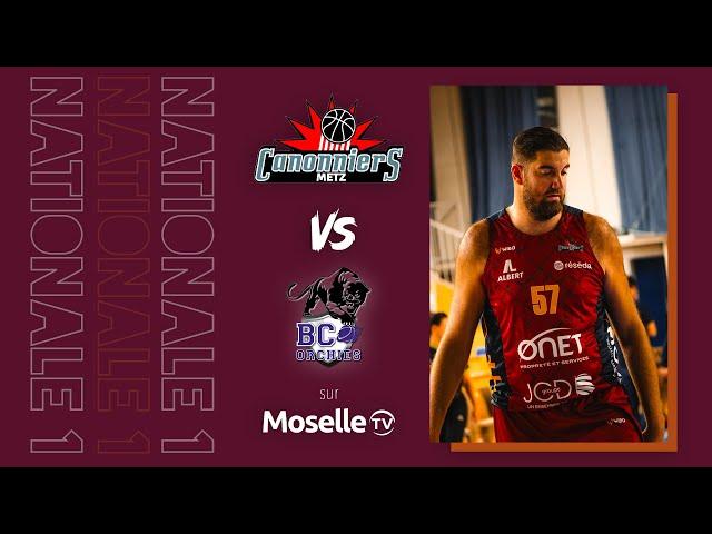 Nationale 1 : Metz Canonniers / Orchies en replay sur Moselle TV