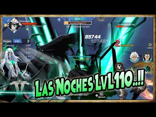 Test ULQUIORRA V2 Resurrection di NOCHES 110 - BLEACH Mobile 3D