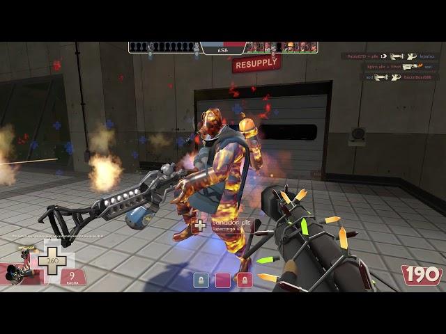 Casual time in TF2 - 15 killstreak as pyro