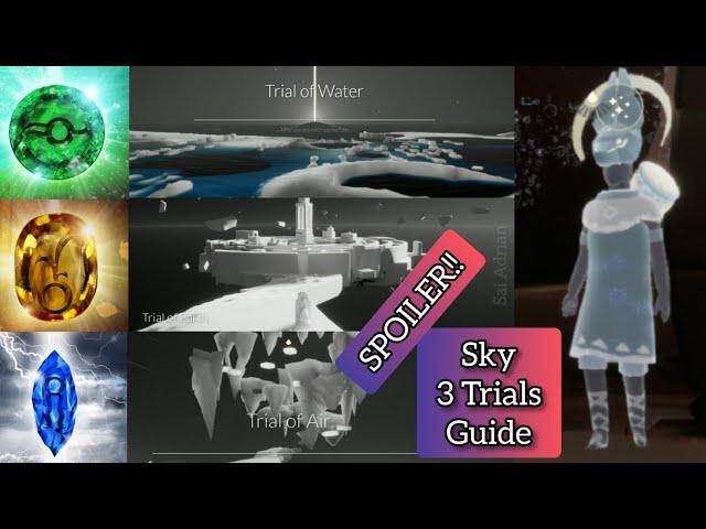 Season of Prophecy Water, Earth & Air Trials Guide | Sky Children of the Light (NO COMMENTARY)