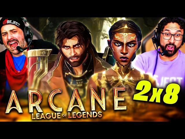 ARCANE Season 2 Episode 8 REACTION!! League of Legends 2x08 Breakdown & Review | Netflix