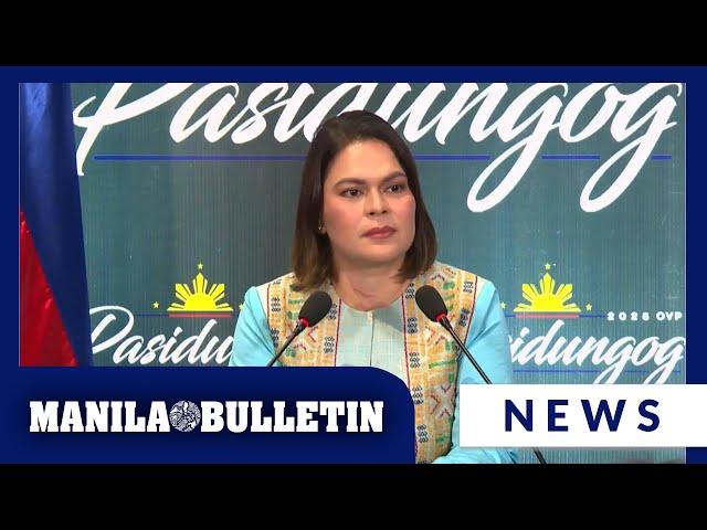 VP Sara to business group: Don't use impeachment trial as reason for weak economy