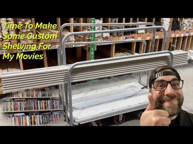 This Is How I Make My Custom Physical Media Shelves.
