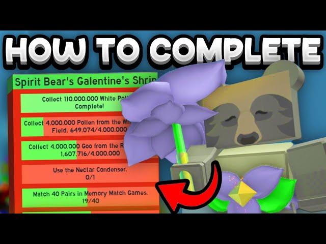 How To Complete SPIRIT BEARS Beesmas Quest Best Method