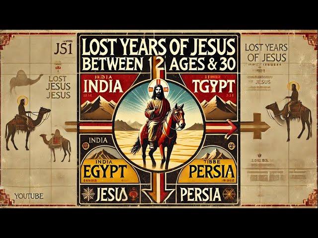 JESUS Between The Age Of 12 And 30, The Lost Years Of Jesus