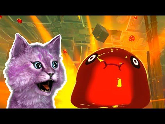 ФЕРМА СЛИЗНЕЙ #16 БАБАХ-ГОРДО ЛОПНУЛ!  slime rancher КОШКА ЛАНА  играет