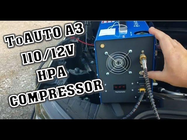 ToAuto A3 PCP HPA OIL/Coolant LESS Air Compressor