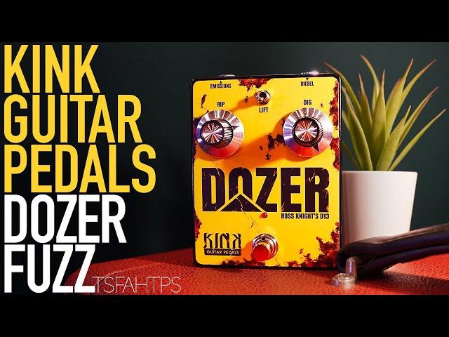 It's BIG and it's Yellow...it's the Kink Pedals Dozer Fuzz - on Guitar & Bass