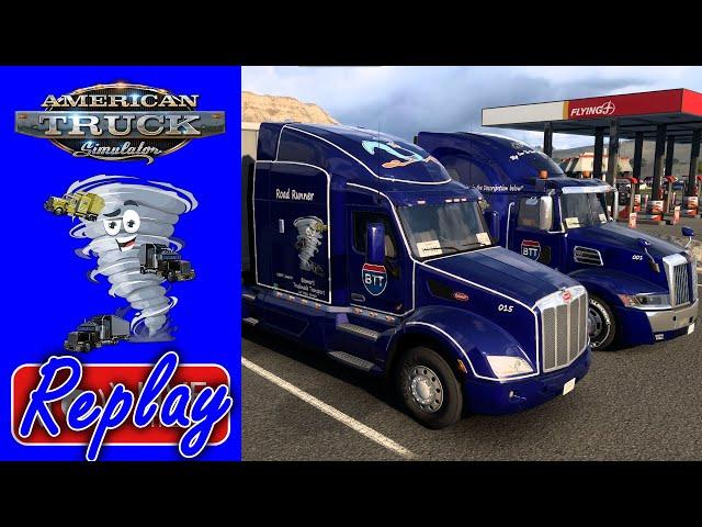 1-On-1 Convoy with RD04DAVE ATS Nebraska & JCB Equipment Stream Replay