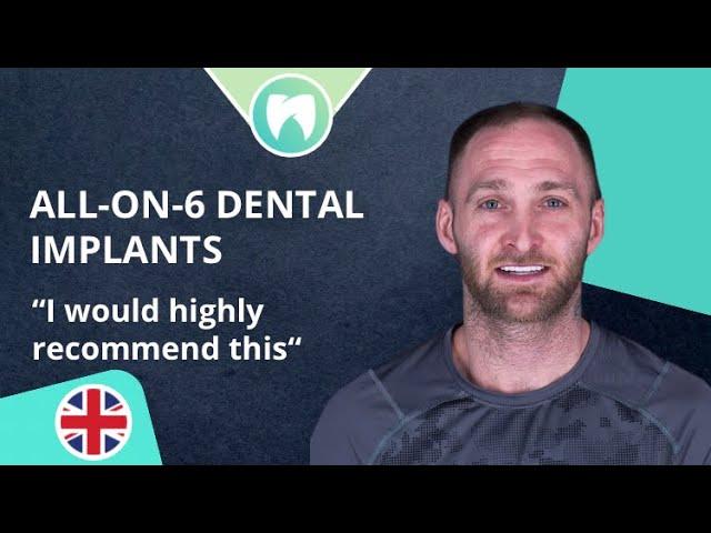 All-on-6 Dental Implants Transformation | A Dental Journey from the UK to Antalya