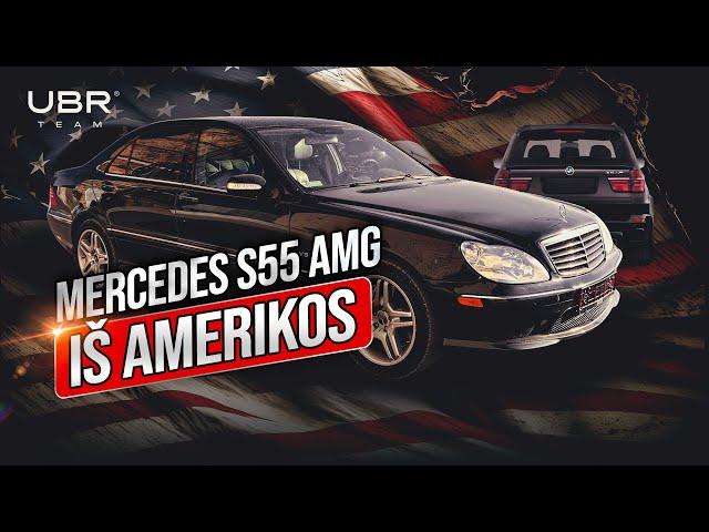 MERCEDES S55 AMG IŠ AMERIKOS! #r8per365 (17 serija)