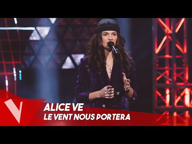 Noir Désir - 'Le vent nous portera' ● Alice Van Eesbeeck | Blinds | The Voice Belgique Saison 9