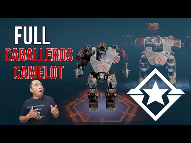 FULL CABALLERO's CAMELOT: Lancelot, Galaha, Gareth y BEDWYR | War Robots 2024