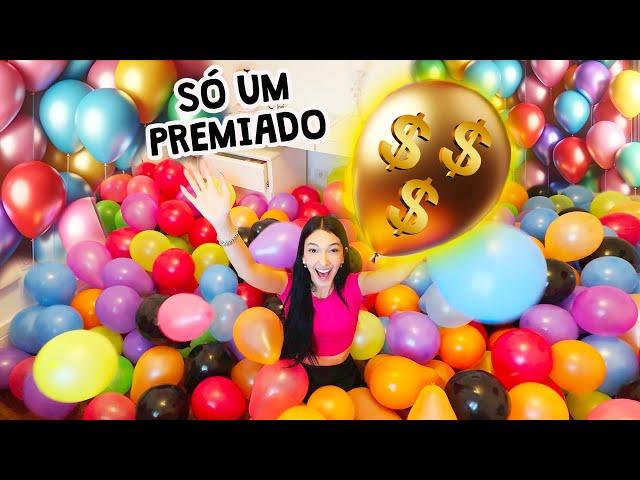 DESAFIO DO BALÃO PREMIADO !! SÓ UM BALÃO TEM PRÊMIO | Luluca