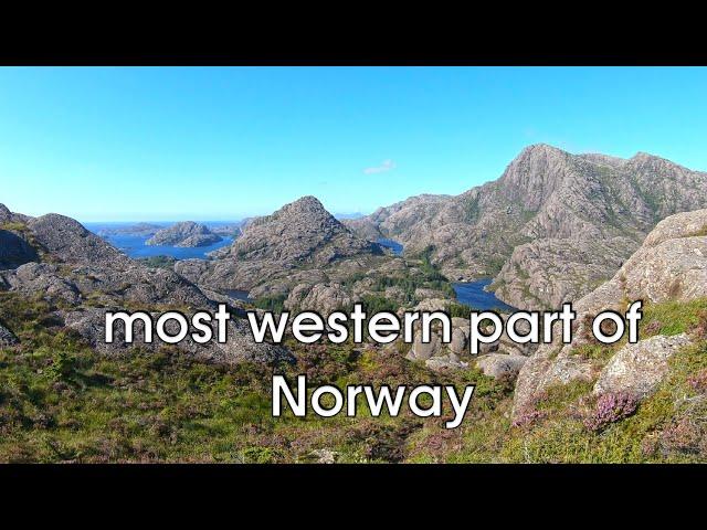 Hike in the most western region of Norway: Hardbakke to Ramnenipa (Norway) 4K