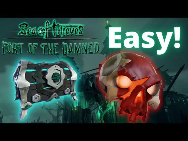 *New Players* How to COMPLETE the FORT OF THE DAMNED! Sea of Thieves!