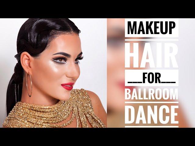 MAKE UP HAIRDRESS FOR BALLROOM DANCING BY TATIANA BOYKO