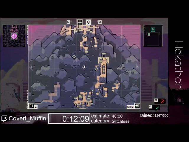 Hyper Light Drifter (Glitchless) in 38:25 by Covert_Muffin - Hekathon