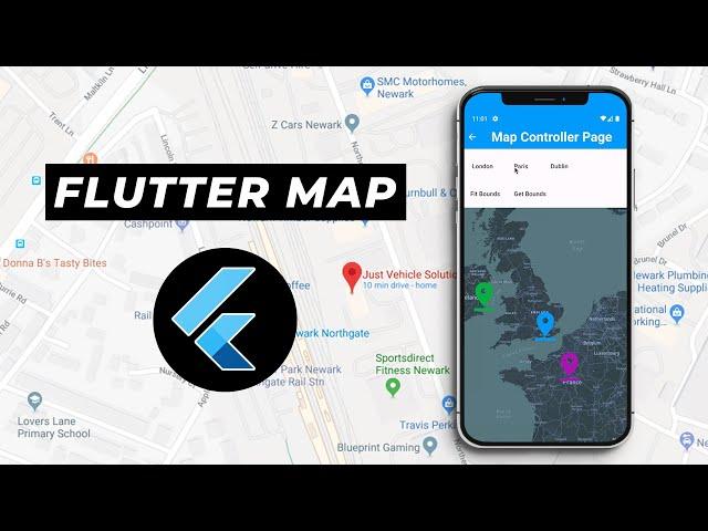 Flutter Maps Tutorial | Location Tracking, Maps, Markers