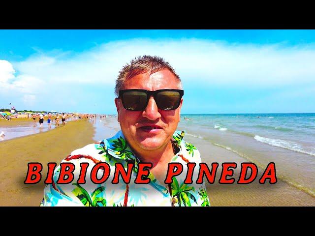 БИБИОНЕ ПЛЯЖ. BIBIONE PINEDA. ИТАЛИЯ 2023.