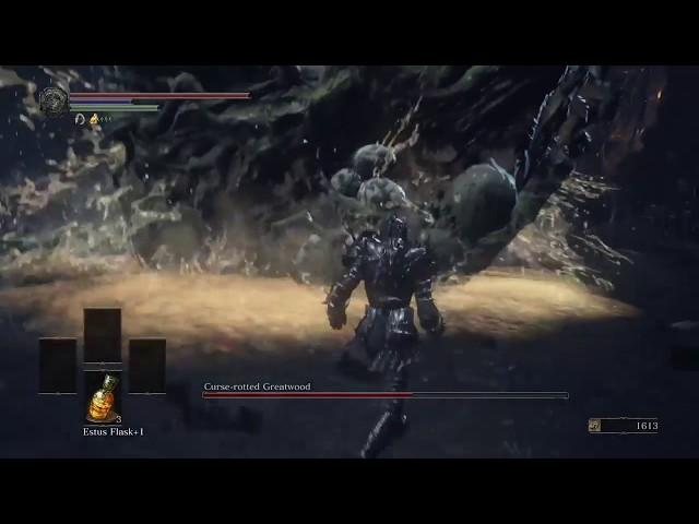 Dark Souls 3 - Armor of Thorns roll only vs Bosses #1