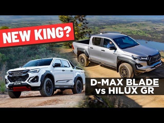 2025 Isuzu D-Max Blade vs Toyota HiLux GR Sport: Comparison