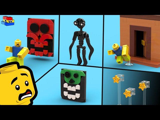 Roblox Doors: Building The Backdoor LEGO Minifigures