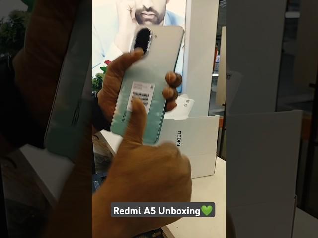 Redmi A5 Green 4/64 pls subscribe #redmia5 #xiaomi #redmi #shorts #video #unboxing