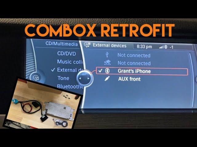 Combox Retrofit Enhanced Bluetooth BMW F10 535i