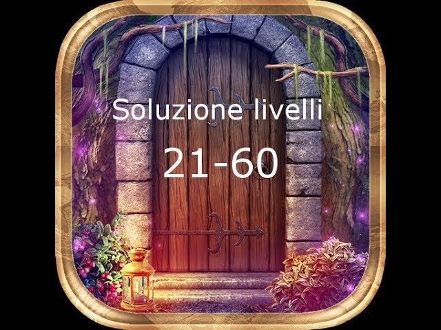 Soluzioni 100 Doors Incredible Walkthrough - livelli 21-60 levels 21-60