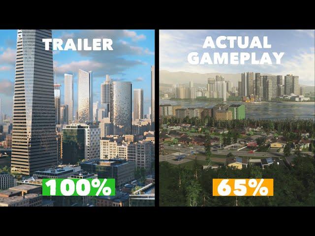 Have they promised us too much with the Announcement Trailer back then? | Cities: Skylines 2