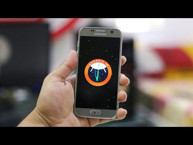 Install Android 14 on Galaxy S7 & S7 Edge