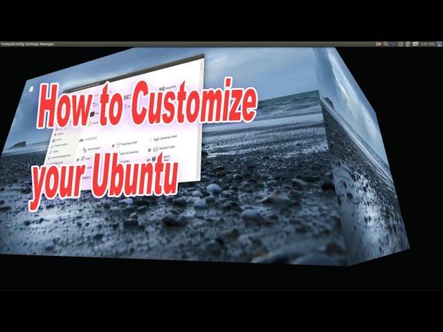Customize Your Ubuntu 16.04 - Install Theme Icons with Unity Tweak Tool and Compiz Config Manager